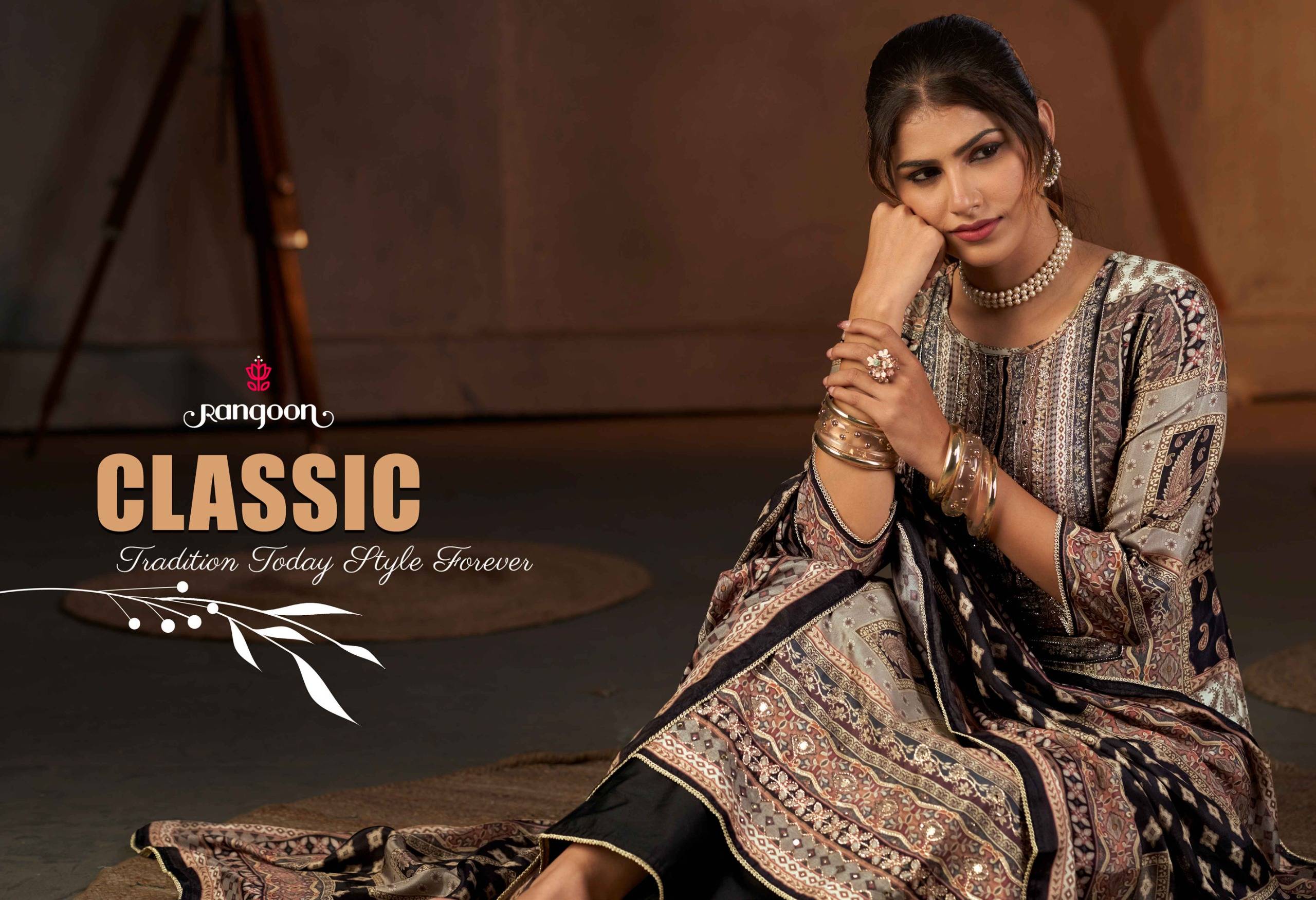 PRIYA by Rangoon 10931 to 10934 Series Indian Traditional casual wear Pure Muslin dresses At Wholesale Price